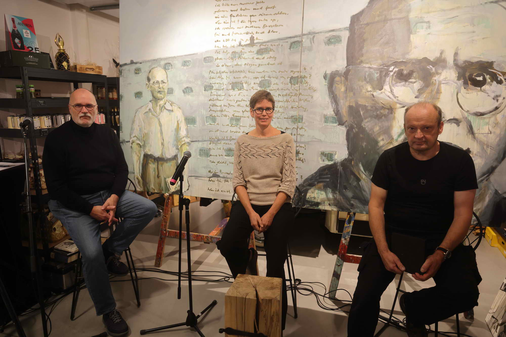 Markthalle wurde zur „Galerie der Menschlichkeit“